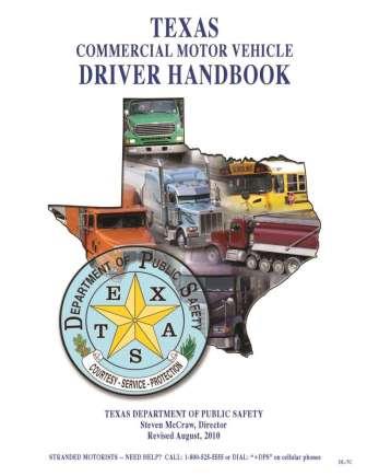 Texas Commercial Drivers License Manual